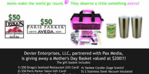 Devier Enterprises Mother's Day Giveaway Basket